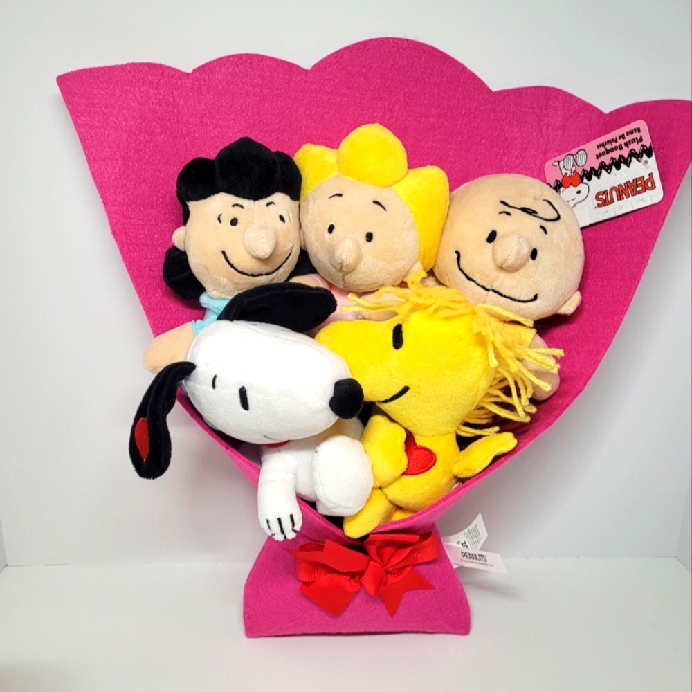 Peanuts bouquet plush by Ruz